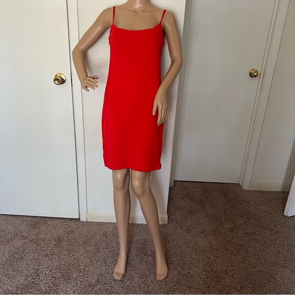 J for Justify Mini Backless Red Dress  size L - Picture 4 of 8